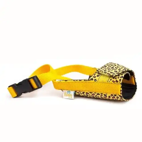 Bozal Pamppy con velcro Leopardo para perros