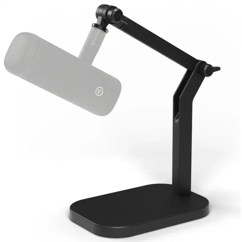 Elgato Wave Desk Brazo Soporte para Micrófono/Cámaras/Iluminación 3 Puntos de Pivote Negro
