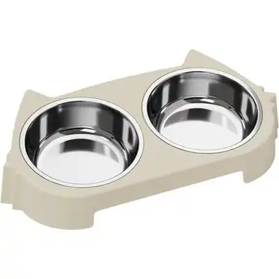 HausPets Soporte elevado comedero perro, acero inoxidable, antideslizante - Artículo 1 - HausPets - Comparador de precios