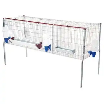 Jaula Para Pollos De Engorde 126,5x85x104 Cm