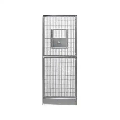 Panel modular con ventana para voladeros 6-9 o 12 lados Galvanizado