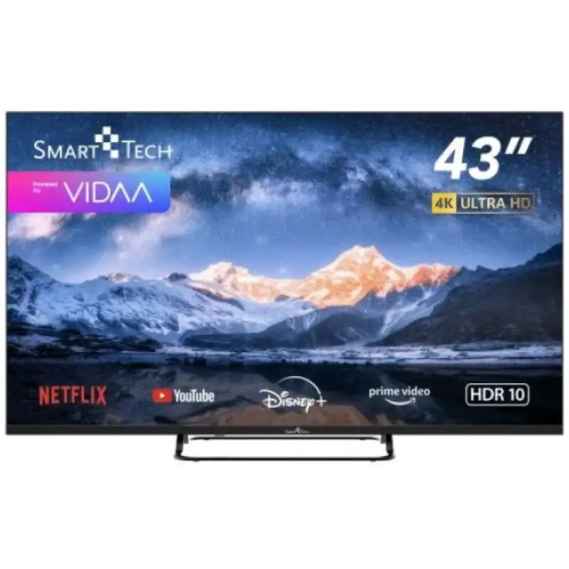 Smart Tech 43UV01V 43" LED UltraHD 4K Vidaa TV