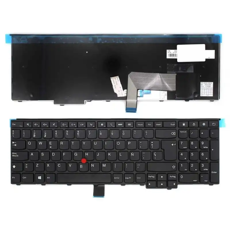 Teclado Para Portátil Lenovo Thinkpad E545 E540 E531 Negro