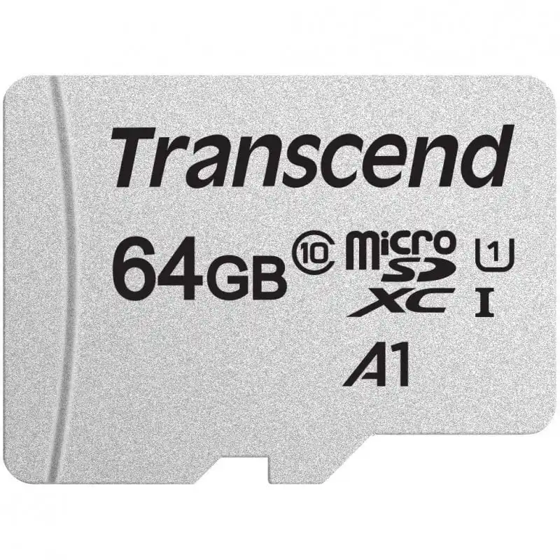Transcend 300S MicroSDXC 64GB U1 A1 Clase 10