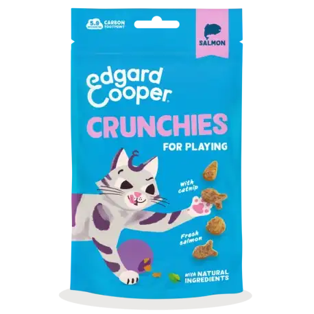 0.05 KG 50 g Edgard & Cooper Galletas Crunchies Salmon para gatos - Edgard & Cooper - Comparador de precios