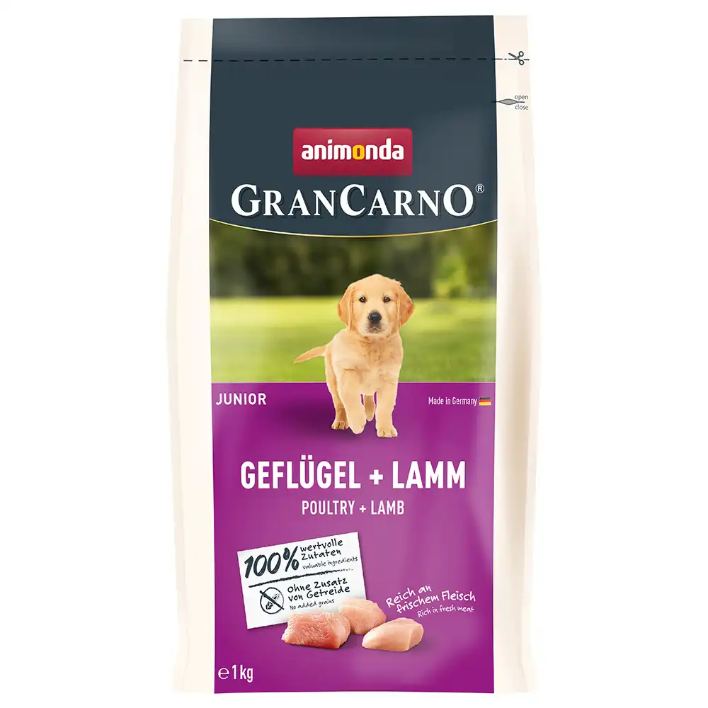 animonda GranCarno Junior ave y cordero - 1kg