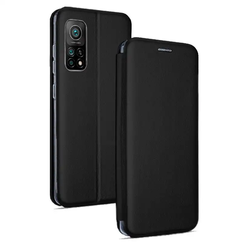 Cool Funda Flip Cover Elegance Negro para Xiaomi Mi 10T / Mi 10T Pro