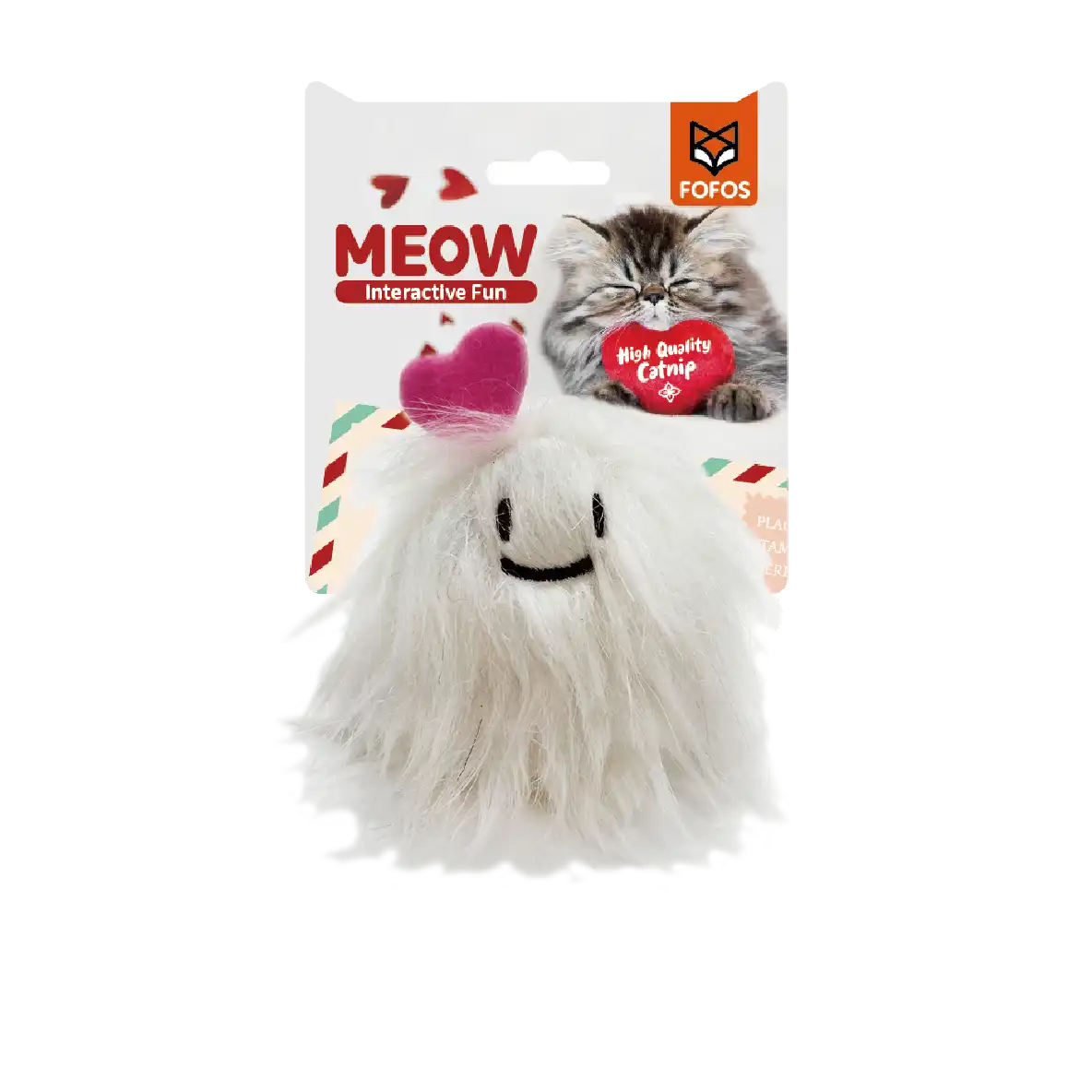 Fofos Pelota peluda para gatos - 9 cm x 5 cm x 9 cm - Fofos - Comparador de precios