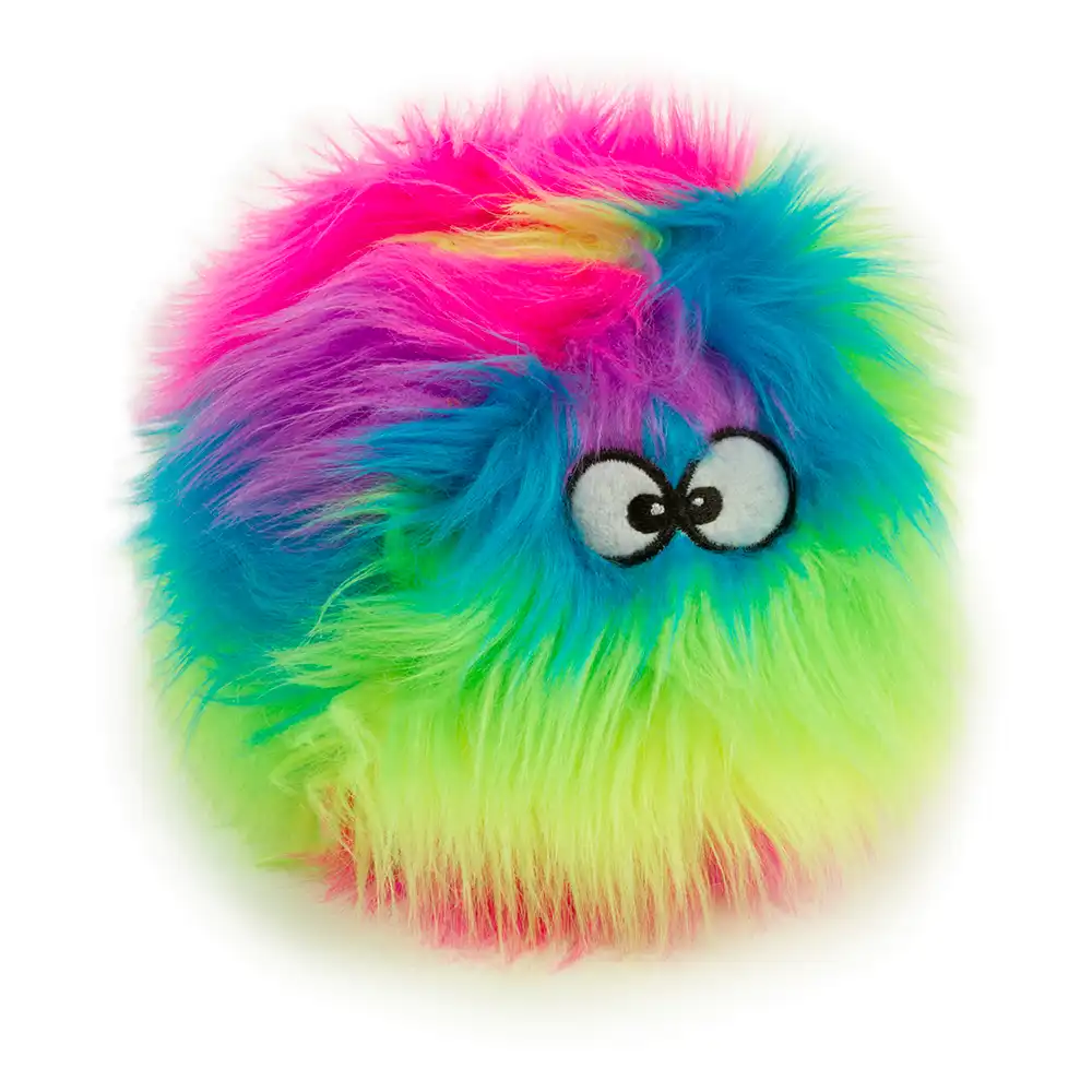 goDog® Furballz arco iris peluche para perros - S: aprox. 12 cm de diámetro