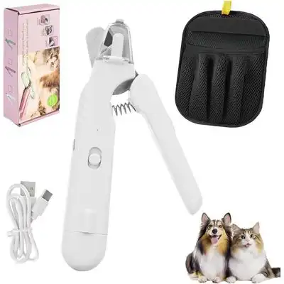 HausPets Cortauñas LED recargable para gatos, resistente a salpicaduras - Artículo 1 - HausPets - Comparador de precios