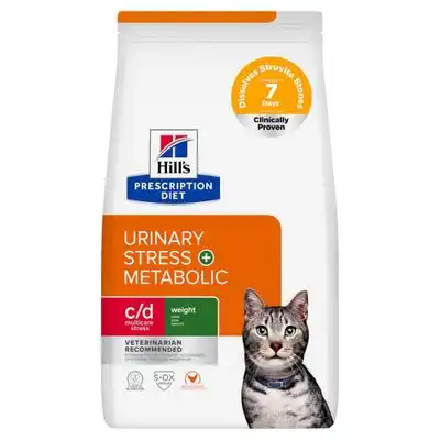 Hill's Prescription Diet c/d Urinary Stress + Metabolic - 11 kg - Hill's Prescription Diet - Comparador de precios