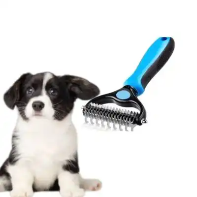MCBOSON Cepillo (de doble cara) para perros y gatos de pelo medio y largo - 1 artículo - Mcboson - Comparador de precios