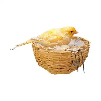 MCBOSON Nido de mimbre para jaula de pájaros - 1 artículo - Mcboson - Comparador de precios