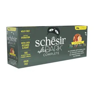 Schesir After Dark 12 x 80 g - Pack mixto (4 variedades) - Schesir - Comparador de precios