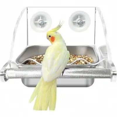 ZooVenture Comedero transparente para pájaros - 1 pieza - Zooventure - Comparador de precios