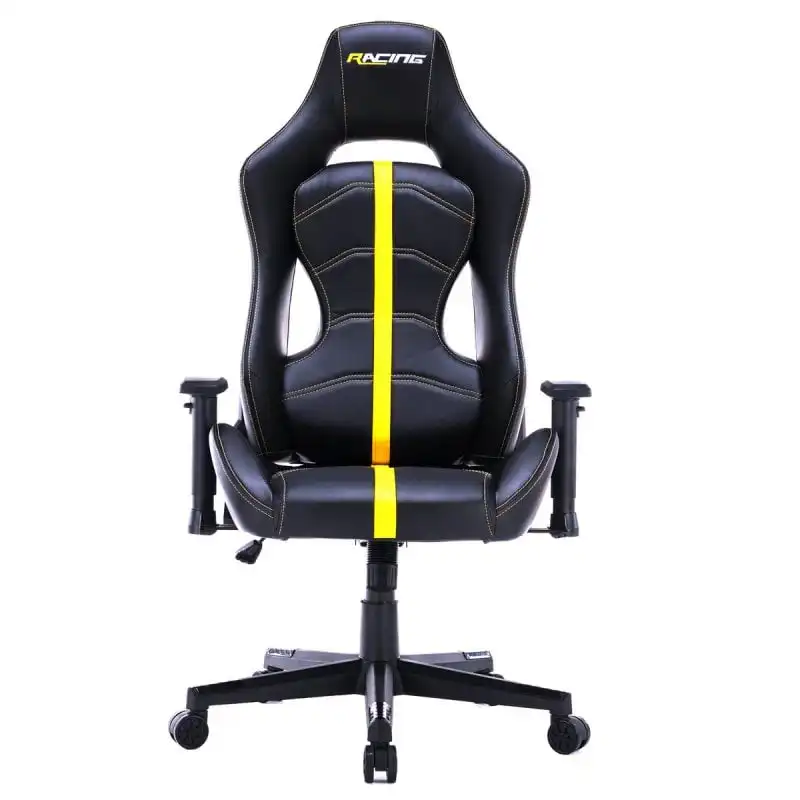 Bergner A145YE Racing Silla Gaming Negra/Amarilla