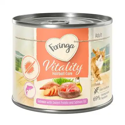 Feringa Vitality Hairball Care - Salmón 6 x 200 g - Feringa - Comparador de precios