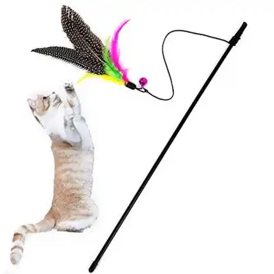 HausPets Caña de pescar para bagre con campana de plumas retráctil - Artículo 1 - HausPets - Comparador de precios