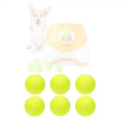 IntiMeg Juego de pelotas de tenis para perros - 5CM*Seis pelotas - IntiMeg - Comparador de precios