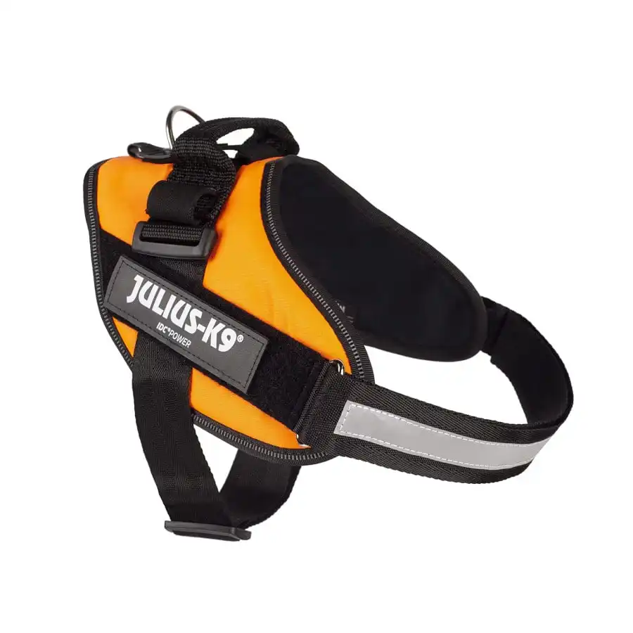 Julius K9 IDC Power Arnés Naranja para perros