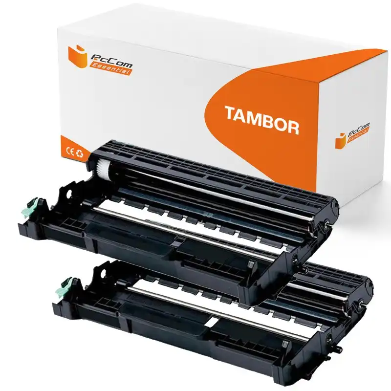Pccom Essential Brother Dr2100/dr360 Tambor Compatible Negro Pack 2