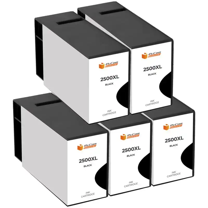 Pccom Essential Canon Pgi2500xl Cartucho Tinta Compatible Negro Pack 5
