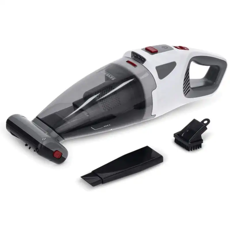 Severin HV 7146 Aspiradora de Mano 4-en-1 con Batería Blanco