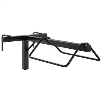 Soporte De Silla De Montura De Pared Hierro Negro Vidaxl