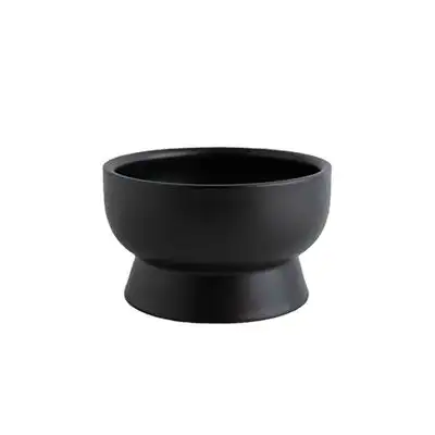 UAMLY Comedero elevado de cerámica para gatos - Negro - 13 x 13 x 7,5 cm - Uamly - Comparador de precios