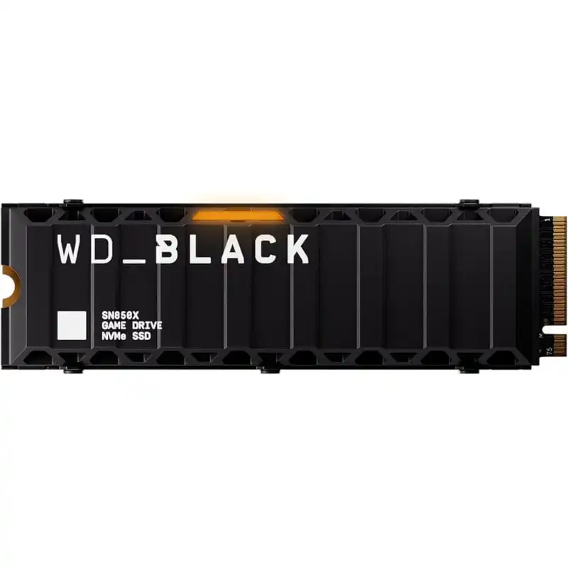 WD Black SN850X 4TB Disco SSD 7300MB/S con Disipador NVMe PCIe 4.0 M.2 Gen4 16GT/s