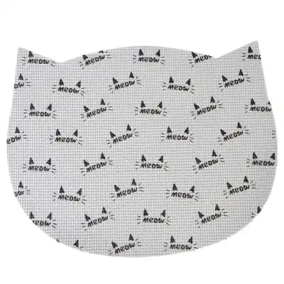 Alfombrilla con forma de gato zooplus Basics - 48,2 x 38 x 0,5 cm (L x An x Al) - Zooplus Basics - Comparador de precios