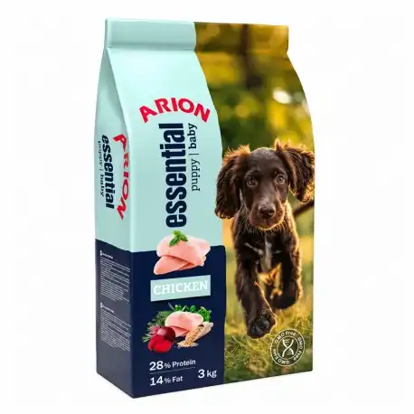 Arion Essential Puppy Baby Pienso para Cachorros con Pollo, 3 Kg - Arion - Comparador de precios