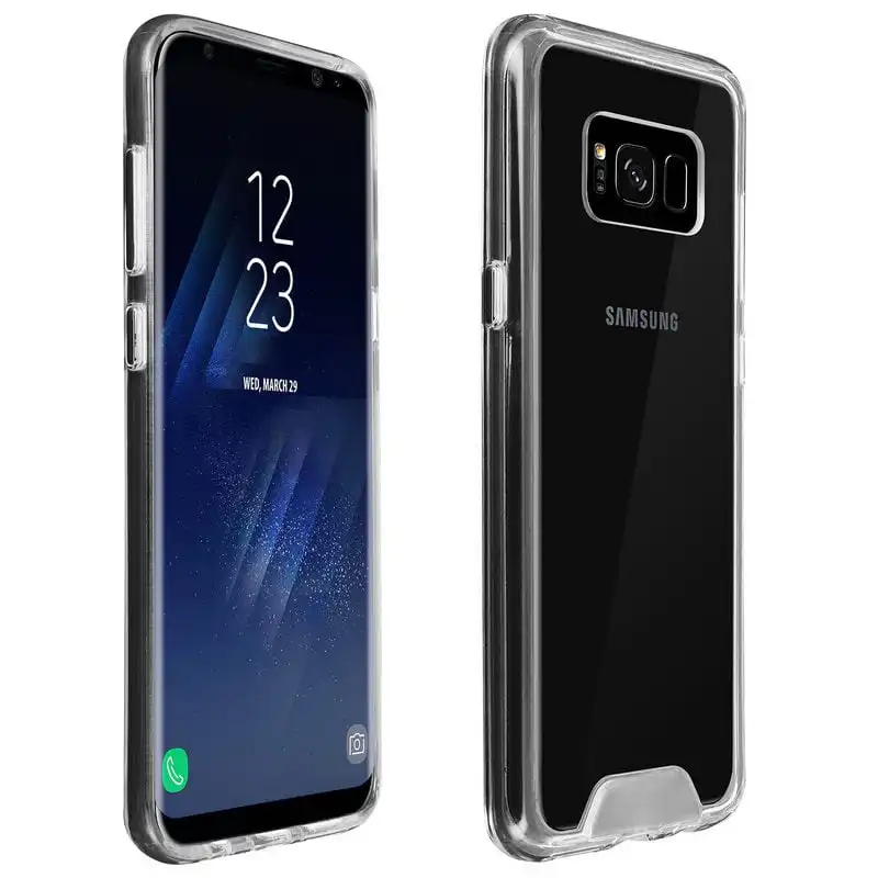 Avizar Funda Colección Cristal Transparente para Samsung Galaxy S8 Plus
