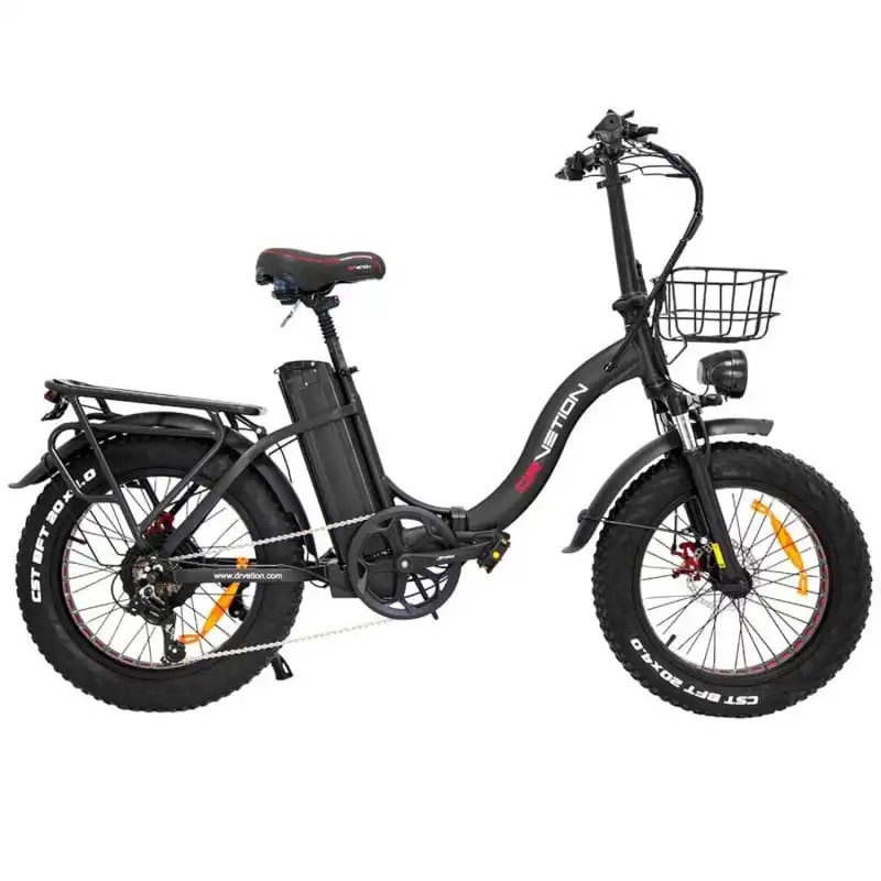 DRVETION CT20 Bicicleta Eléctrica Motor 750W Batería 48V/20Ah Autonomía 60-90km Negra