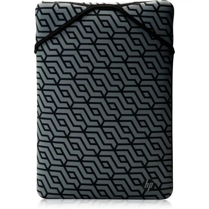 Hp Reversible Protective 14.1-inch Geo Laptop Sleeve 14.1" Funda Negro, Gris