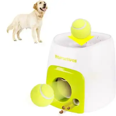IntiMeg Juego de pelotas de tenis para perros - Lanzador + una bola - IntiMeg - Comparador de precios
