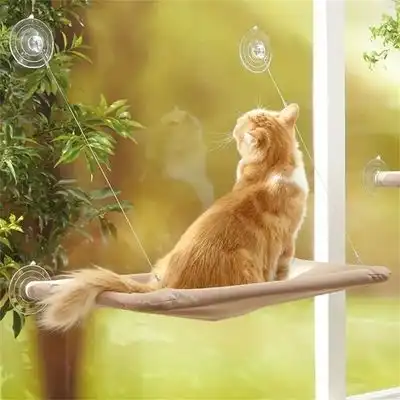 MCBOSON Hamaca para gatos en la ventana - 1 pieza - Mcboson - Comparador de precios