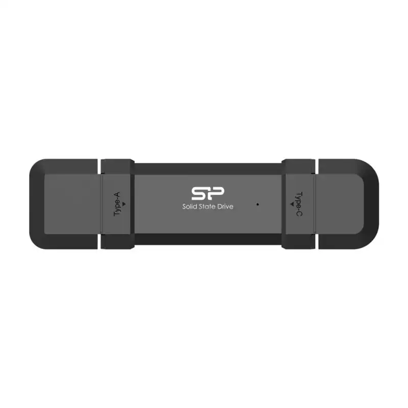 Silicon Power DS72 Memoria SSD Externa 500GB USB A+C 3.2 Gen 2 Negro