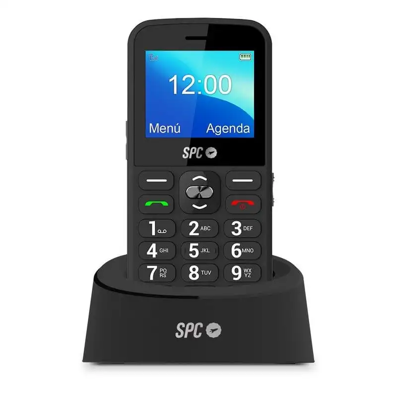 SPC Fortune 2 Teléfono para Mayores Negro