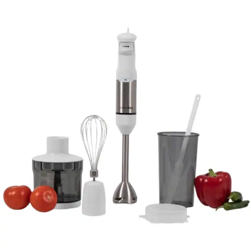 Universal Blue Twisty-Total 800/GR Batidora de Mano 800W Blanca