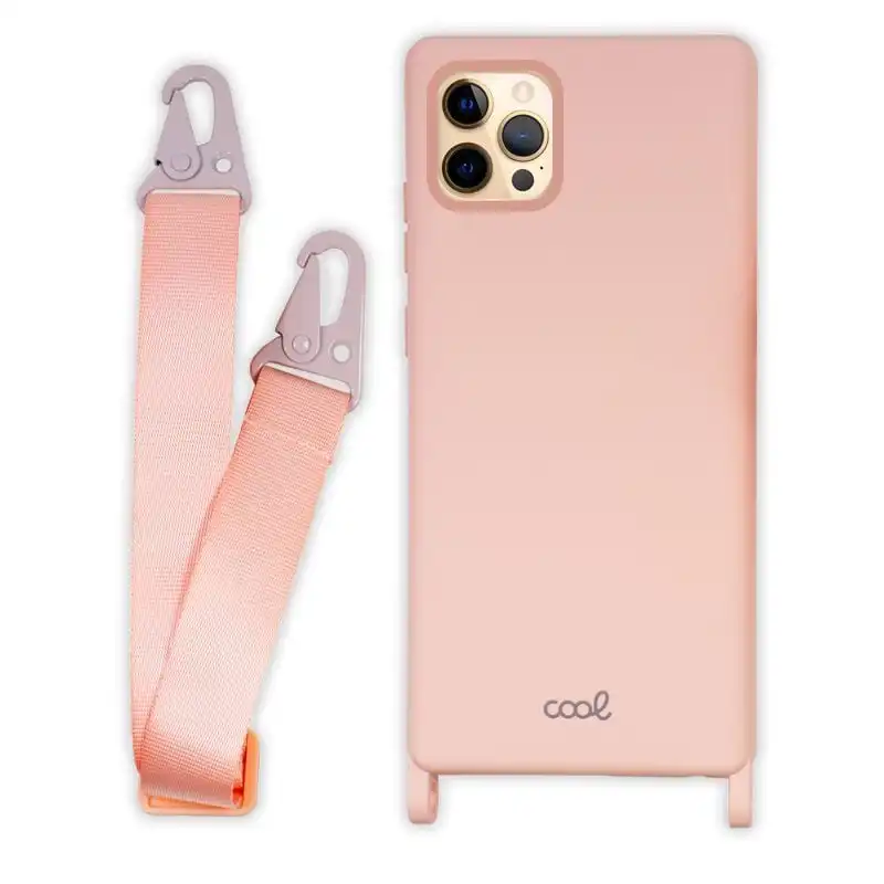 Cool Funda Colgante Rosa para iPhone 12 Pro Max