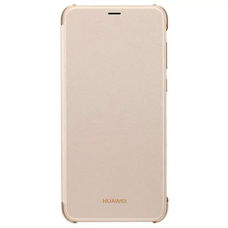 Huawei Flip Cover Dorado para Huawei P Smart