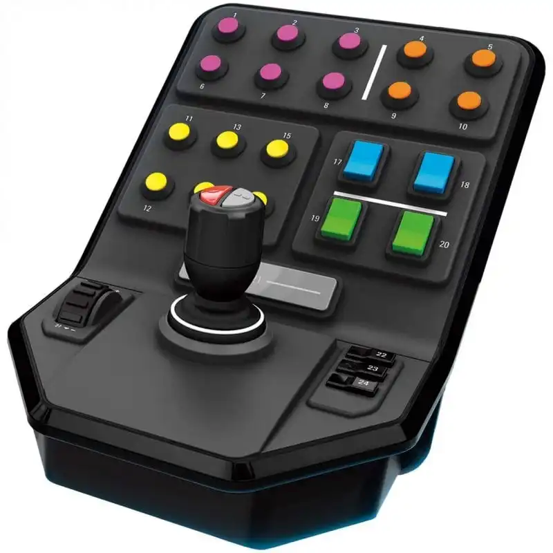 Logitech G Saitek Panel Lateral para Equipo Pesado con más de 25 Botones Asignables