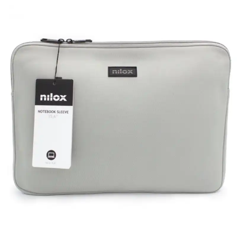 Nilox Funda de Neopreno para Portátil 15.6" Gris