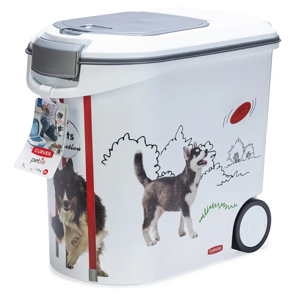 Contenedor de pienso Curver para perros - Agility: hasta 12 kg (35 litros)