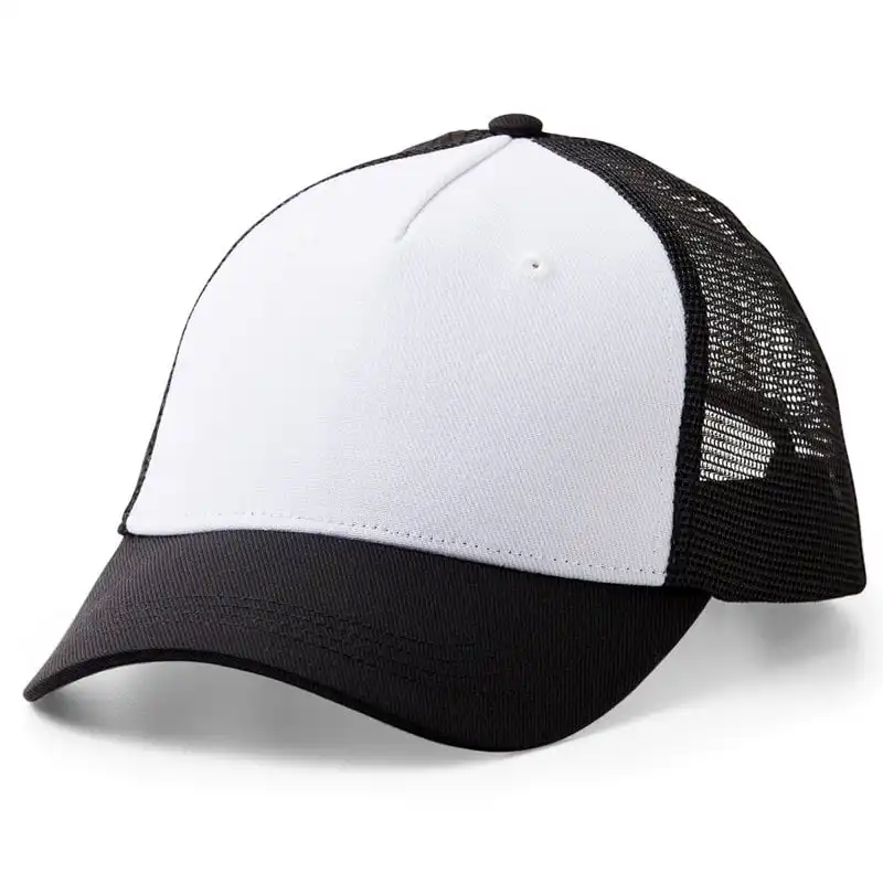 Cricut Gorra Trucker Negra/Blanca