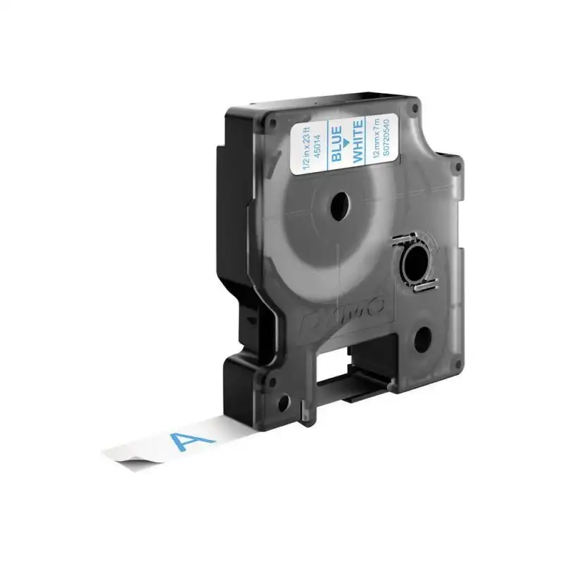 Dymo D1 Etiquetas Poliéster 12mmx7m Azul/Blanco