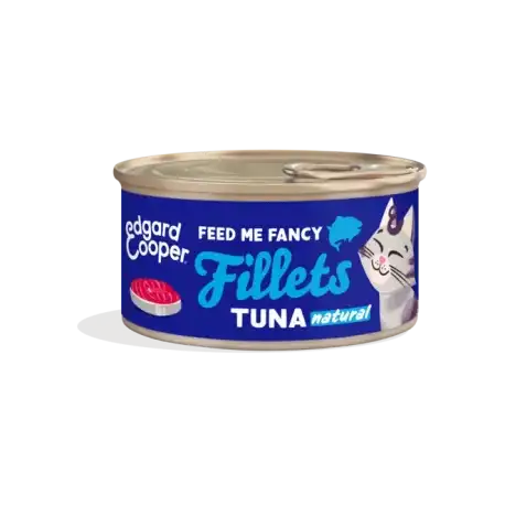 Edgard & Cooper Comida Húmeda para Gatos Filetes de Atun, 24 x 70 Gr - Edgard & Cooper - Comparador de precios
