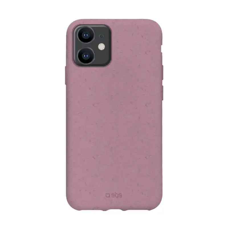 SBS Océano Funda Ecológica Rosa para iPhone 12/12 Pro