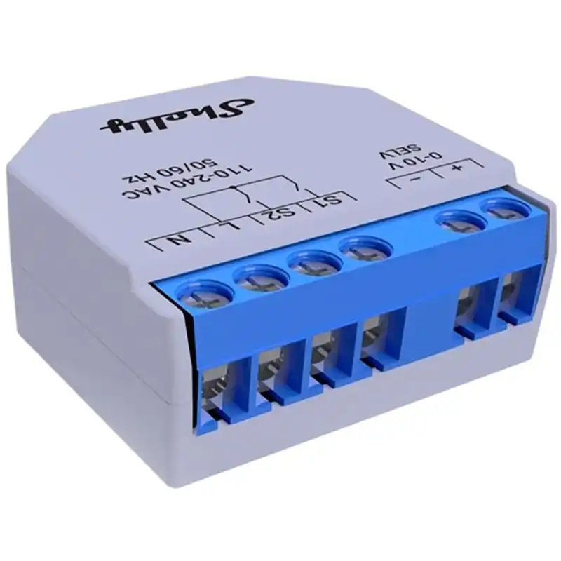 Shelly Módulo Switch Dimmer 0-10v